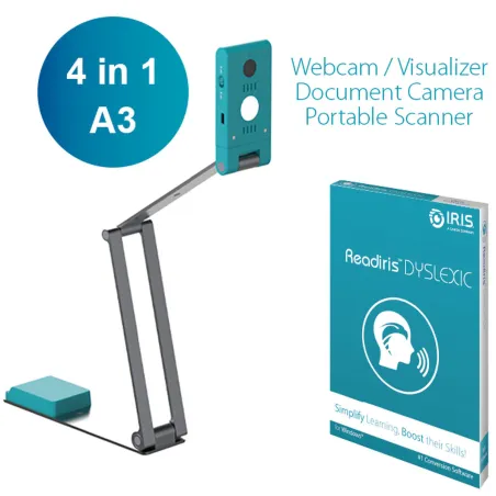 Portable Scanner Iris VISUALIZER 7 DYSLEXIC